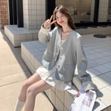 26春款蕾丝拼接西装外套2C251-9069-P155-K228，女装短外套，2C251