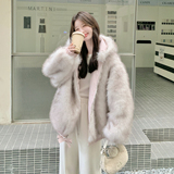 【新品】25冬两面穿毛毛派克外套2C251-5709-P235-K358，女装短外套，2C251