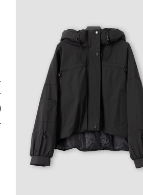 （周哥甄选）黑色羽绒服-32798