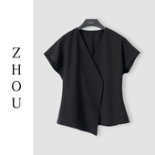 42816 黑色上衣 周哥甄选