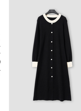 （周哥甄选）黑色连衣裙-32343