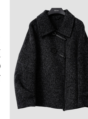 （周哥甄选）深花灰外套-32483