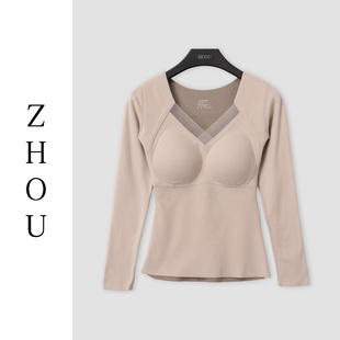 （周哥甄选）奶咖色上衣-30185