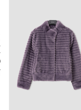 （周哥甄选）蓝莓紫外套-30862