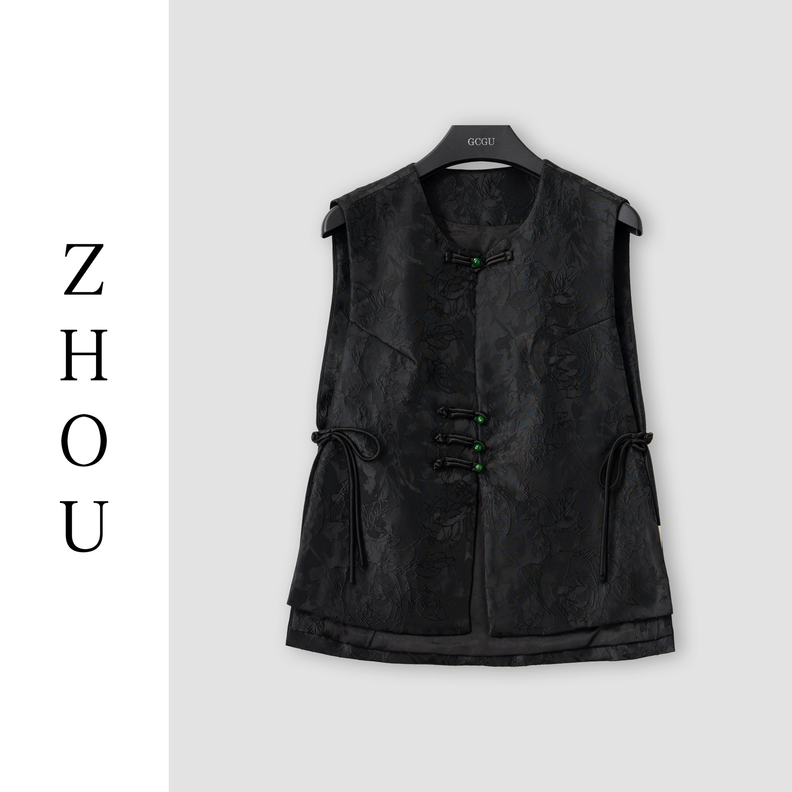 （周哥甄选）黑色马甲-20621