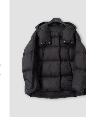 （周哥甄选）黑色羽绒服-32937
