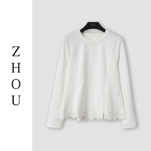 （周哥甄选）象牙白上衣-32934