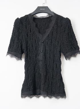 （周哥甄选）黑色上衣-22373