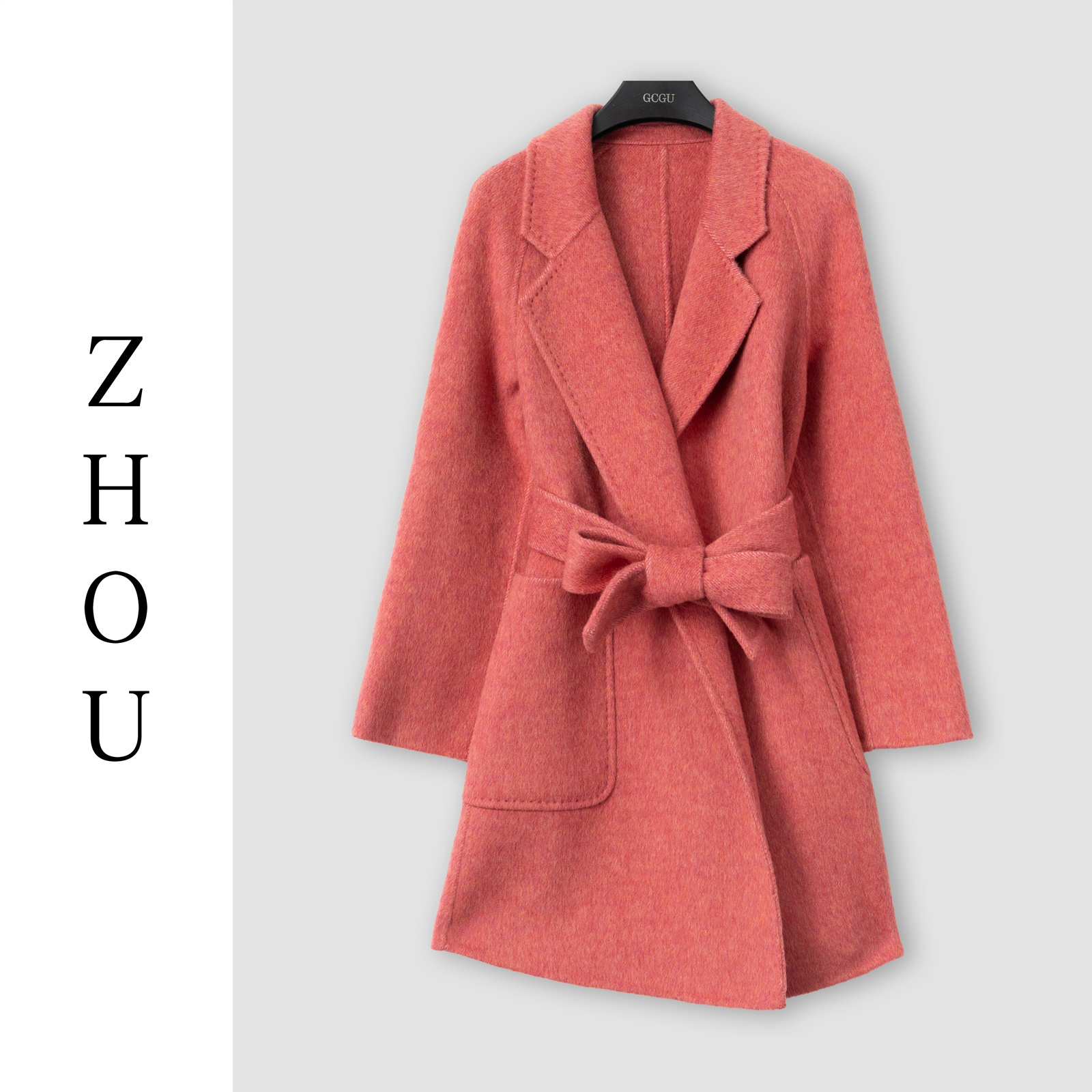 （周哥甄选）玫红色外套-31801