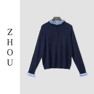 （周哥甄选）藏蓝色上衣-30317