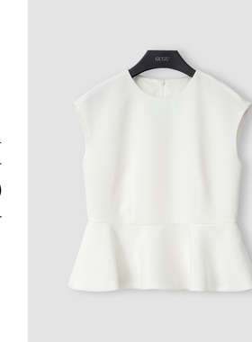 （周哥甄选）白色上衣-42907