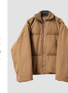 （周哥甄选）卡其色羽绒服-32996