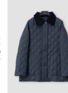（周哥甄选）藏青色羽绒服-32845