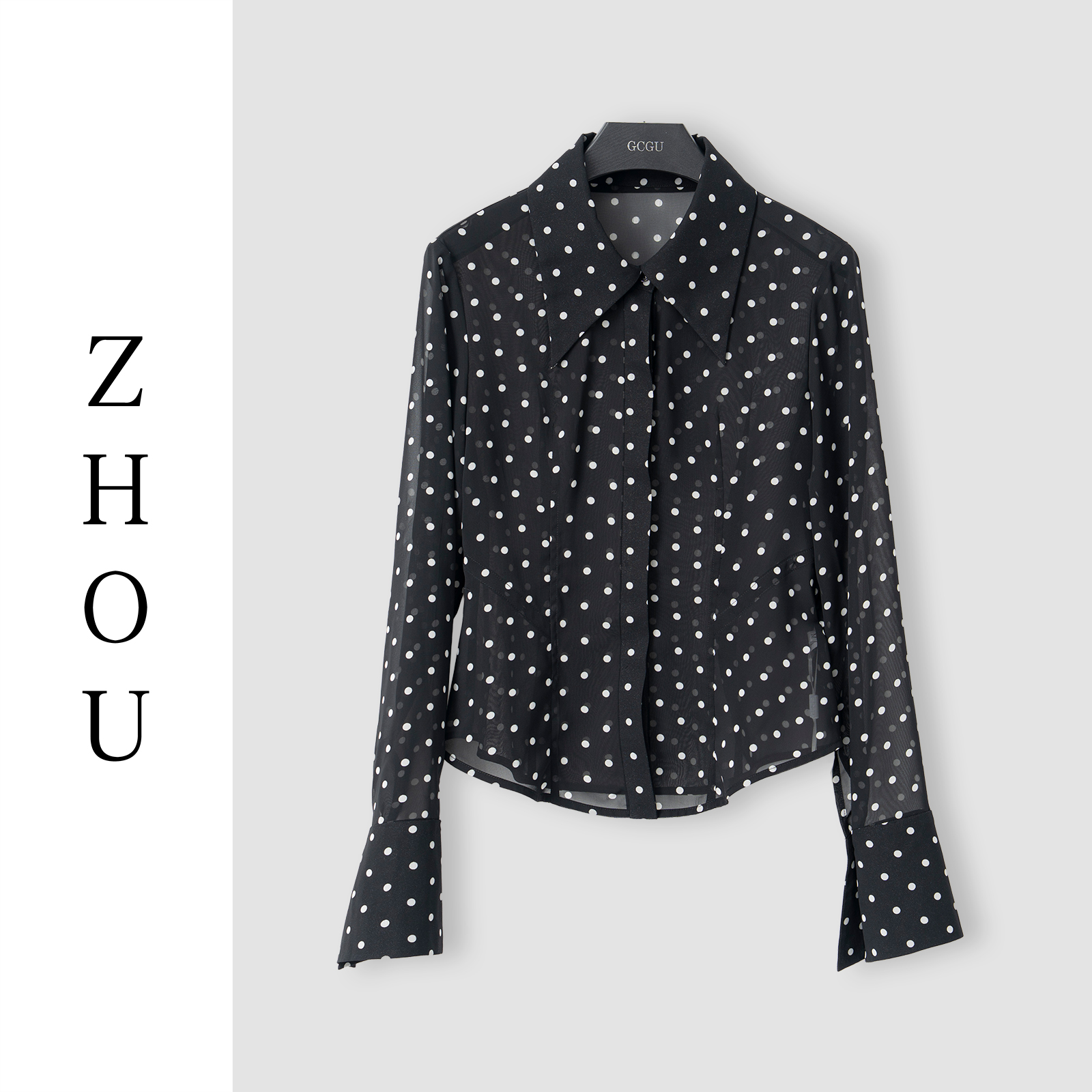 （周哥甄选）黑色上衣-23715