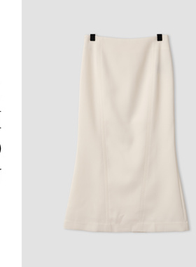 （周哥甄选）白色半身裙-43262