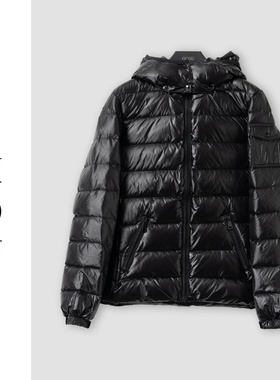 （周哥甄选）黑色羽绒外套-33176