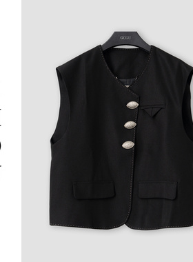 （周哥甄选）黑色马甲-32791