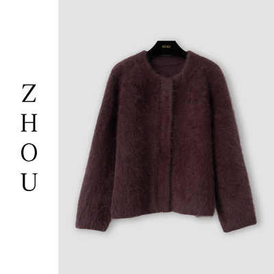 （周哥甄选）紫红色外套-32714