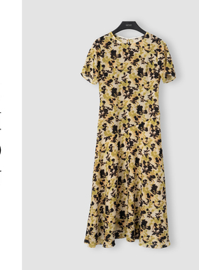 （周哥甄选）绿色连衣裙-22618