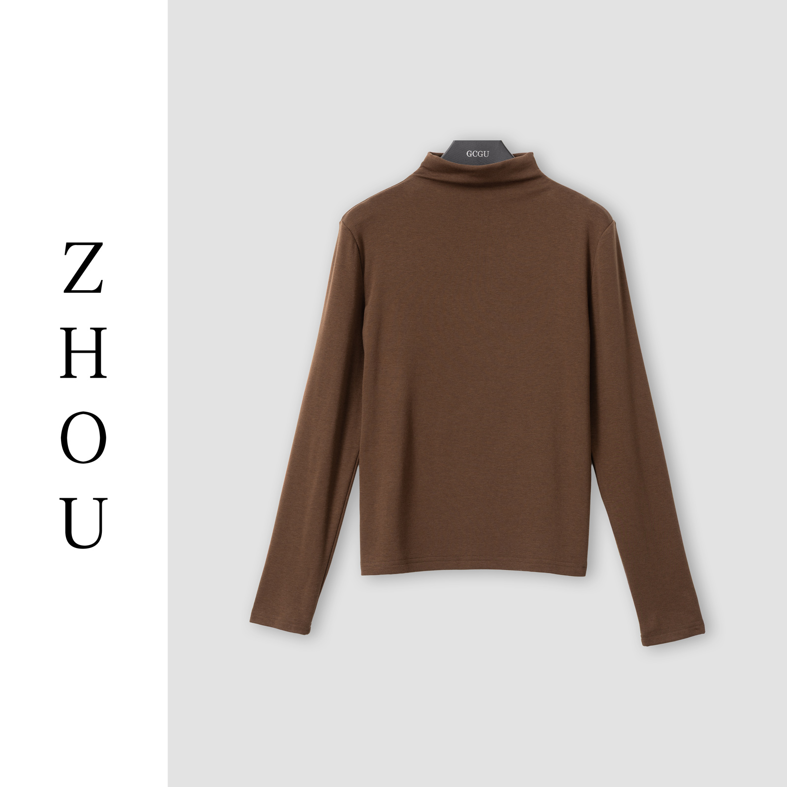 （周哥甄选）咖色上衣-31247