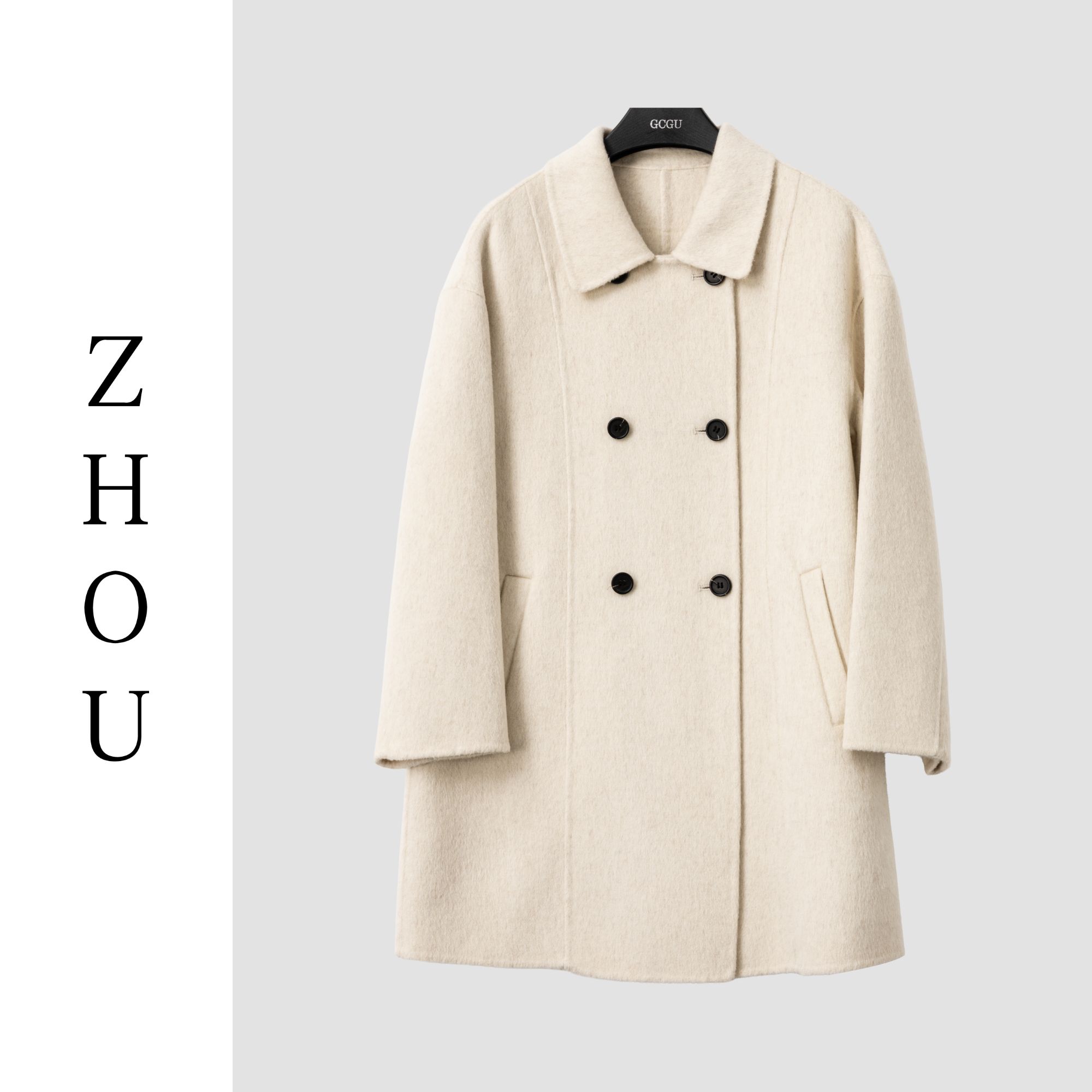 （周哥甄选）米白色外套-31273