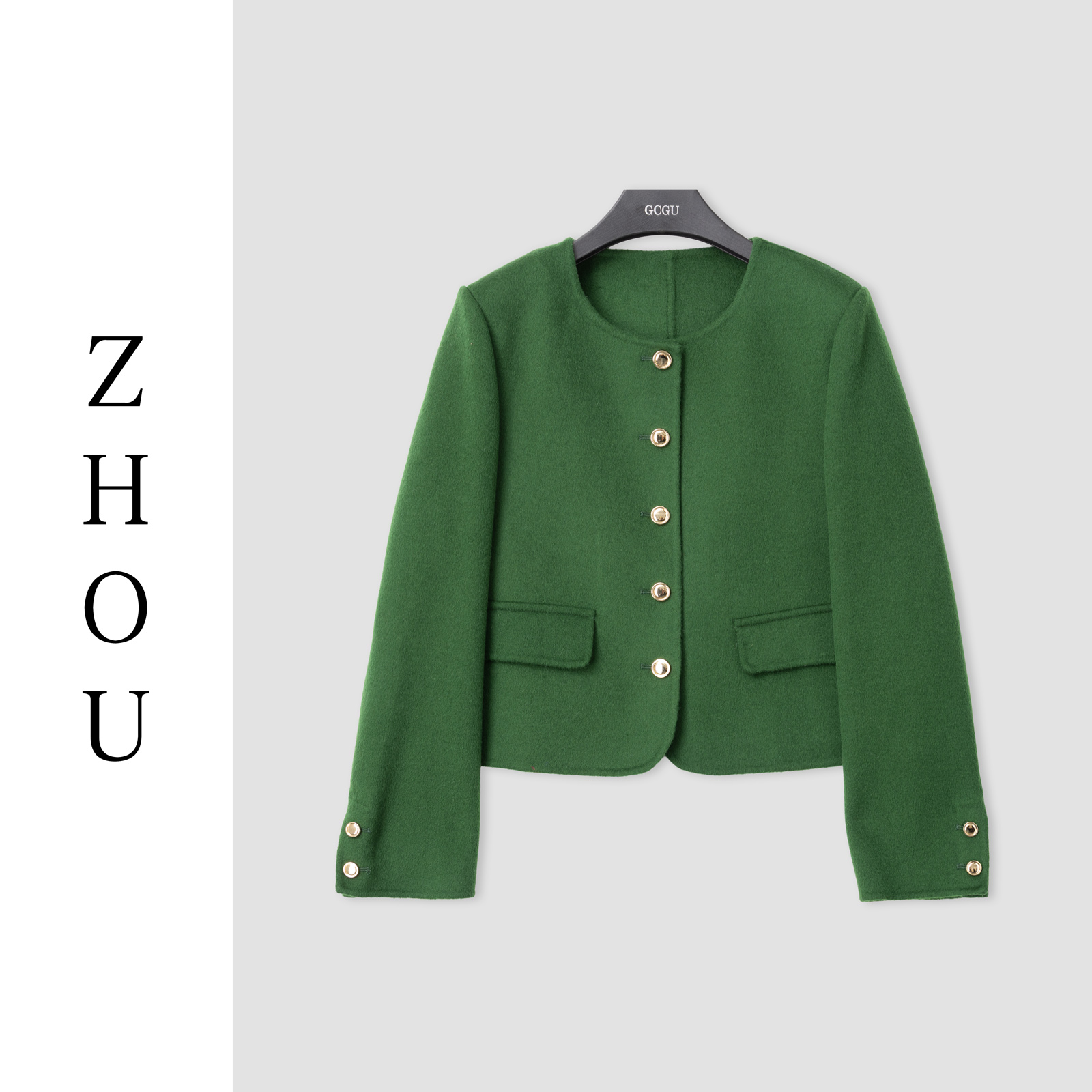 （周哥甄选）绿色外套-30901