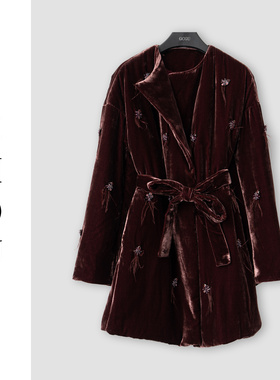 （周哥怎选）酒红色外套-32450