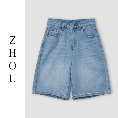 （周哥甄选）浅蓝色裤子-72106