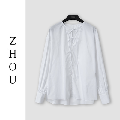 （周哥甄选）白色上衣-32641
