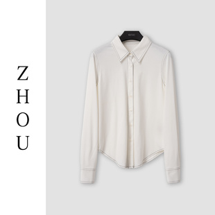 （周哥甄选）白色上衣-31255