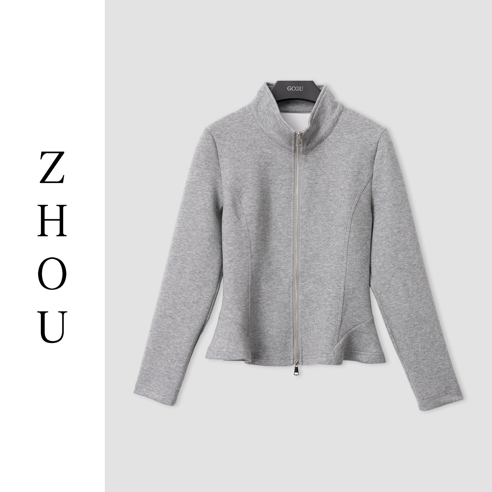 （周哥甄选）灰色外套-30505,女装/女士精品,短外套,淘宝优惠券,粉丝福利购,淘宝优惠卷