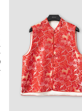 （周哥甄选）红色马甲-33066