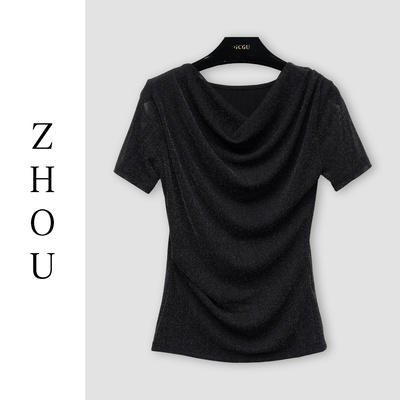 （周哥甄选）黑色上衣-70200