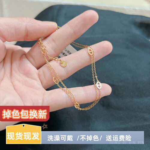 洗手不用摘，防水不掉色小众手链