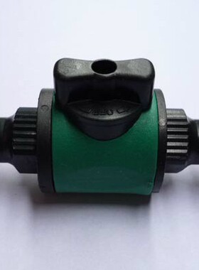 65432分双奶嘴型带开关快速管对接头-管延长接头.修复水管接头