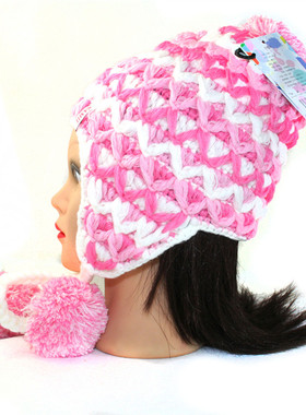 包邮SAMII 秋冬户外防寒保暖护耳针织毛线帽时尚户外帽SM-11W012