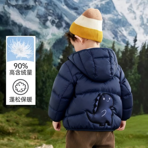 90白鸭绒羽绒服秋冬新款