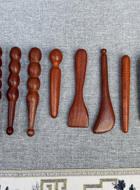 花梨木点穴棒拨筋棒全身通用经络按摩足底按摩器穴位棒足疗按摩