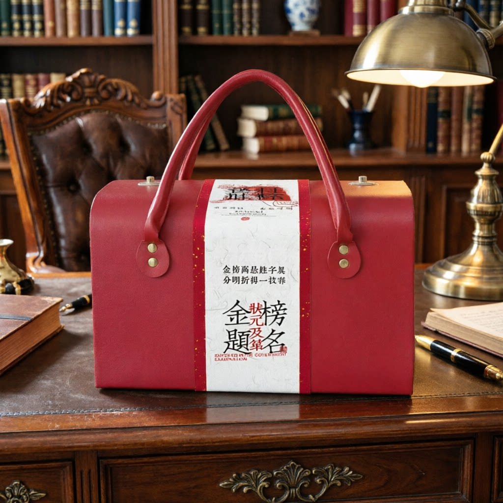 毕业季上岸金榜题名礼盒手提盒中高考加油伴手礼百日誓师礼物袋子