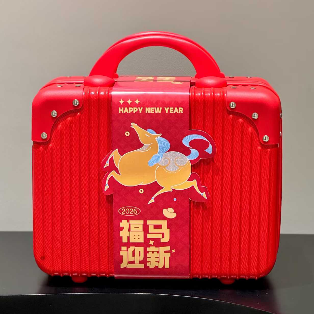 2026新年大礼包零食烘焙年货特产糖果饼干坚果燕窝阿胶糕伴手礼盒