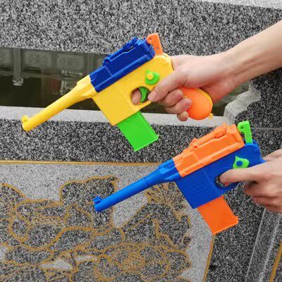 3D重力萝卜枪毛瑟软弹枪驳壳