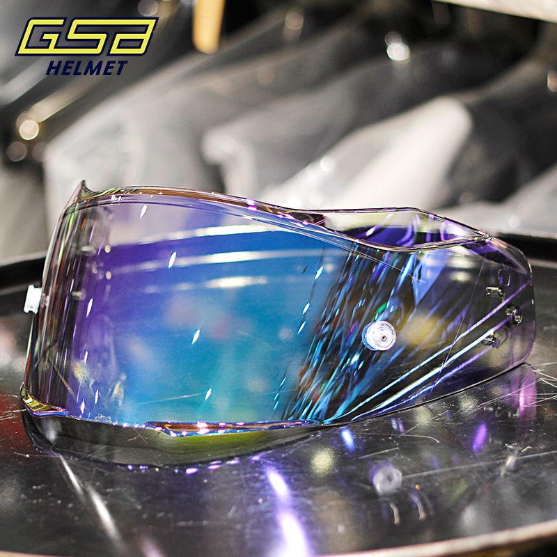 揭面盔镜片头盔镜片GSBgsb专用