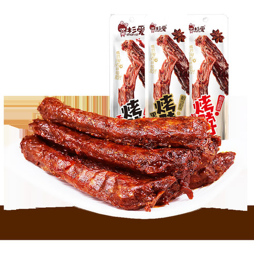 风干烤脖20根袋装装手撕长脖香辣黑鸭糖醋味酱烤非鸭脖卤味熟零食