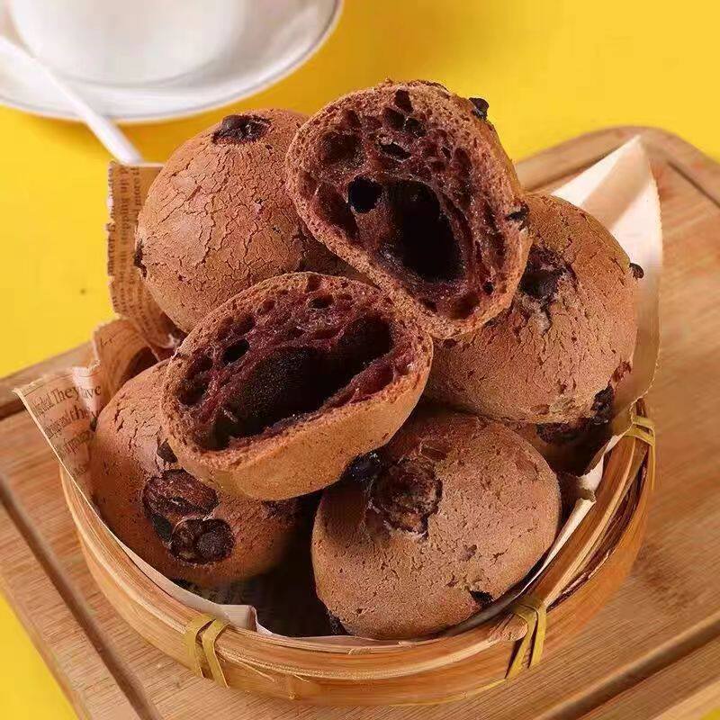 麻薯面包巧克力蔓越莓原味全麦糕点代早餐饱腹办公室夜宵充饥零食