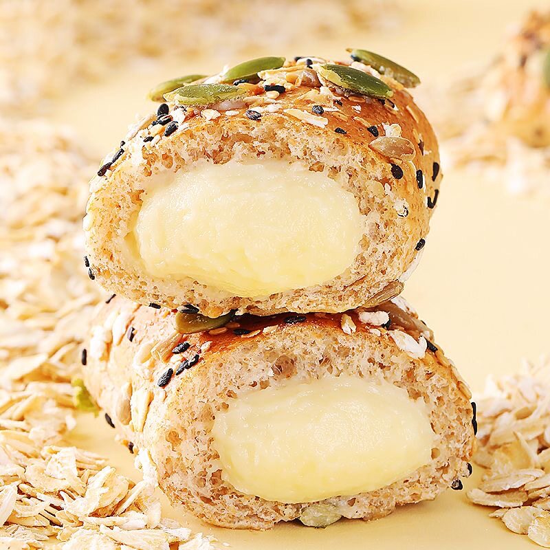 五谷杂粮全麦奶酪夹心面包网红坚果欧包蛋糕整箱早餐解馋小零食品