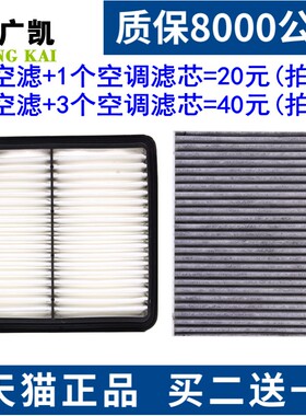 适配森雅R7 R8奔腾X40 T33 鸿雁 空气滤芯空调滤清器格原厂升级