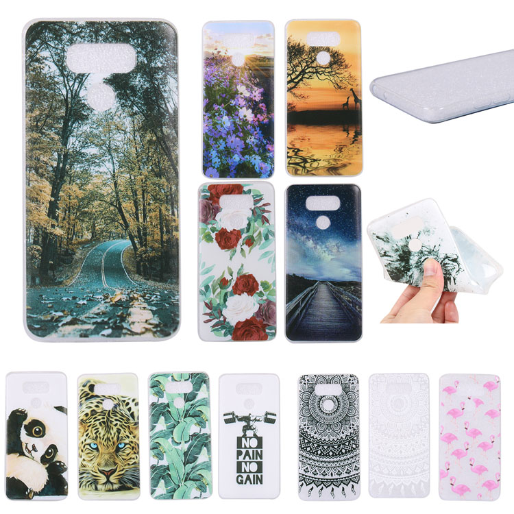LG G6¹ÒÉþÈíÌ×LG¹È¸èG6ÊÖ»úÌ×lgg6·Àˤ±£»¤Ì×´´Ò⿨ͨTPU·ç¾°¶¯Îï