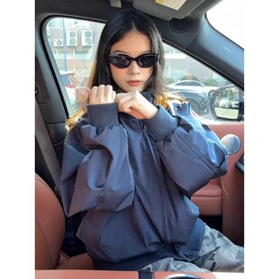 复古飞行员夹克男装休闲春秋季cleanfit立领棒球服美式外套潮上衣