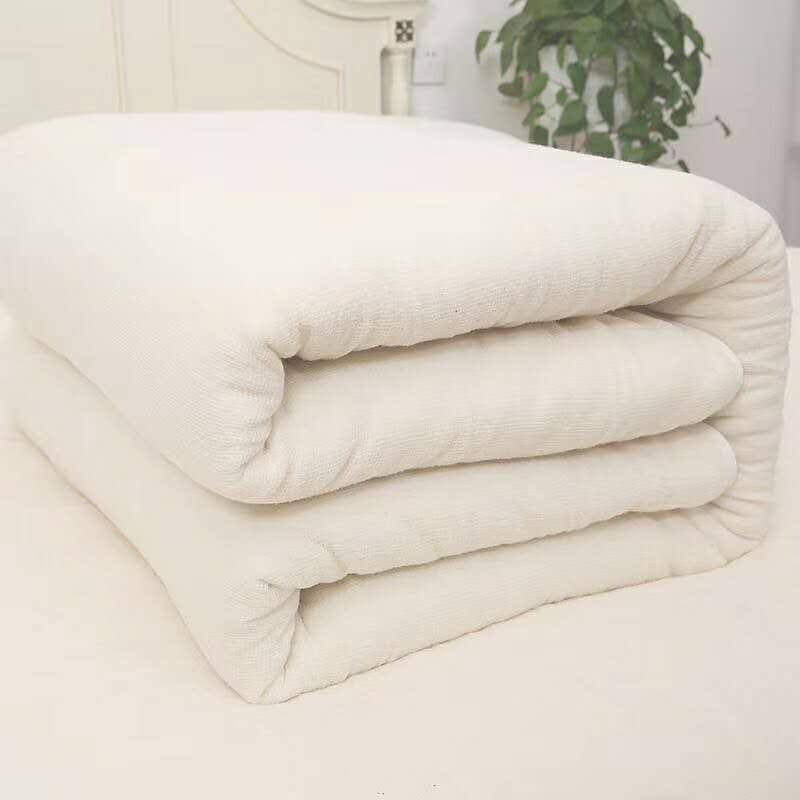 包邮羊毛被芯羊绒被絮片驼绒填充夹棉网套被胎羊驼毛被胎春秋被子