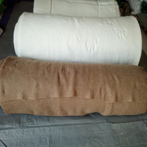 包邮羊毛针刺工装絮片驼毛间棉被